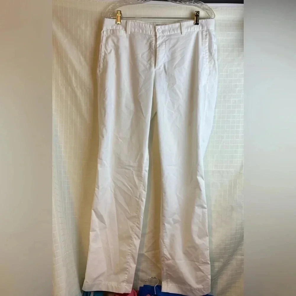 Nike Golf Performance Dri-Fit Golf Pants White Men's 32x32